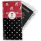 Girl's Pirate & Dots Vinyl Document Wallet - Main