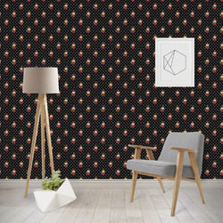 Girl's Pirate & Dots Wallpaper & Surface Covering (Peel & Stick - Repositionable)