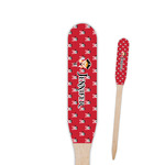 Girl's Pirate & Dots Paddle Wooden Food Picks (Personalized)