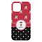 Girl's Pirate & Dots iPhone 15 Plus Case - Back