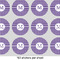 Gingham Print 1" Multipurpose Round Labels - Sheet