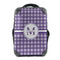 Gingham Print 15" Backpack - FRONT