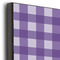 Gingham Print 20x24 Wood Print - Closeup