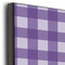 Gingham Print 20x30 Wood Print - Closeup