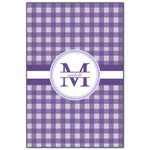 Gingham Print Wood Print - 20x30 (Personalized)