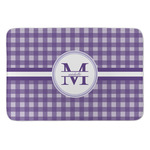 Gingham Print Anti-Fatigue Kitchen Mat (Personalized)