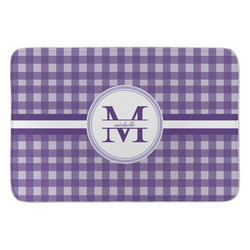 Gingham Print Anti-Fatigue Kitchen Mat (Personalized)