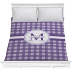 Gingham Print Comforter - Full / Queen (Personalized)