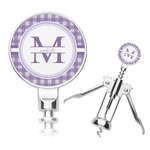 Gingham Print Corkscrew (Personalized)