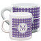 Gingham Print Espresso Mugs - Main Parent