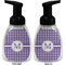 Gingham Print Foam Soap Bottle (Front & Back)