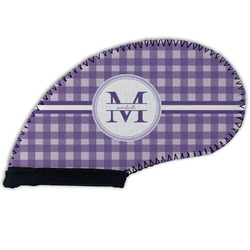 Gingham Print Golf Club Iron Cover - Single (Personalized)