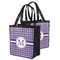 Gingham Print Grocery Bag - MAIN