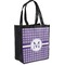 Gingham Print Grocery Bag - Main