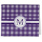 Gingham Print Kitchen Towel - Poly Cotton - Folded Half