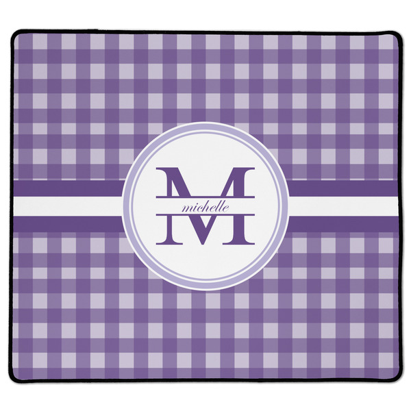 Custom Gingham Print XL Gaming Mouse Pad - 18" x 16" (Personalized)