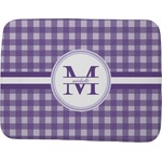 Gingham Print Memory Foam Bath Mat - 48"x36" (Personalized)