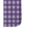 Gingham Print Sanitizer Holder Keychain - Detail