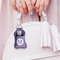 Gingham Print Sanitizer Holder Keychain - Small (LIFESTYLE)