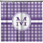 Gingham Print Shower Curtain - Custom Size (Personalized)