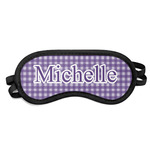 Gingham Print Sleeping Eye Mask (Personalized)