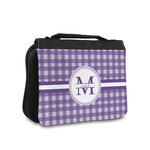 Gingham Print Toiletry Bag - Small (Personalized)