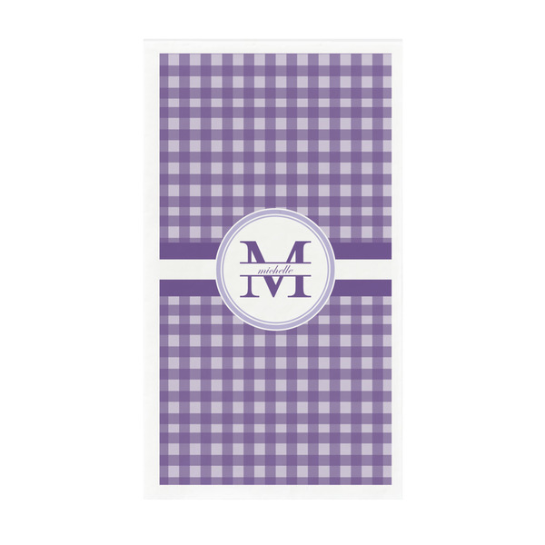 Custom Gingham Print Guest Paper Towels - Full Color - Standard (Personalized)