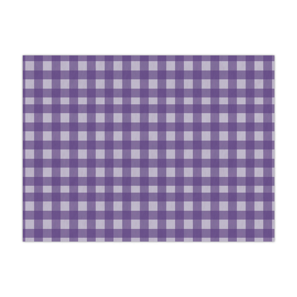 Custom Gingham Print Large Tissue Papers Sheets - Heavyweight