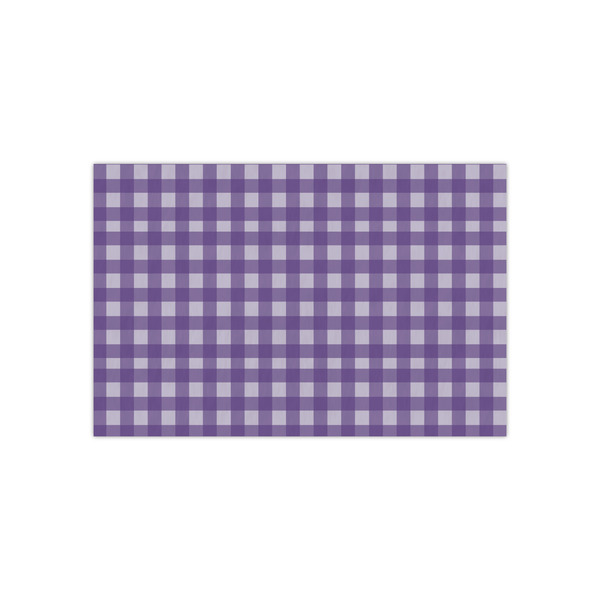 Custom Gingham Print Small Tissue Papers Sheets - Heavyweight