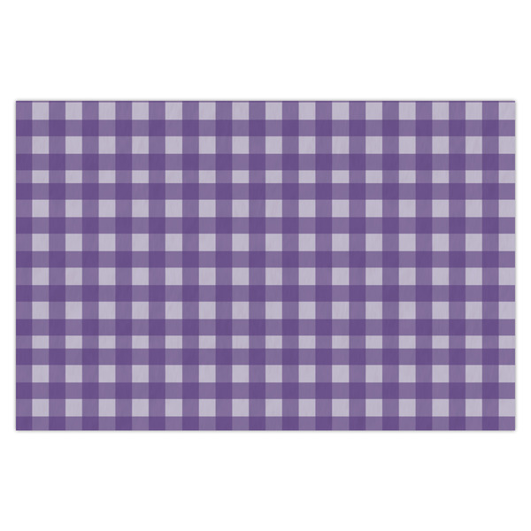 Custom Gingham Print X-Large Tissue Papers Sheets - Heavyweight