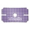 Gingham Print Wine Glass Holder - Top Down - Apvl