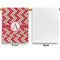 Red & Tan Plaid Garden Flags - Large - Single Sided - APPROVAL