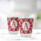 Red & Tan Plaid Glass Shot Glass - Standard - LIFESTYLE