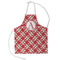 Red & Tan Plaid Kid's Aprons - Small Approval