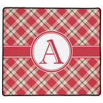 Red & Tan Plaid XL Gaming Mouse Pad - 18" x 16" (Personalized)