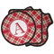 Red & Tan Plaid Patches Main