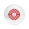Red & Tan Plaid Plastic Party Appetizer & Dessert Plates - Approval