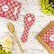 Red & Tan Plaid Spoon Rest Trivet - LIFESTYLE