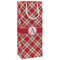 Red & Tan Plaid Wine Gift Bag - Gloss - Main