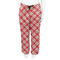 Red & Tan Plaid Women's Pj on model - Front