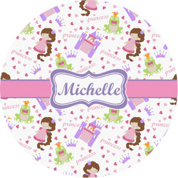 Princess Print Multipurpose Round Labels - 1" (Personalized)