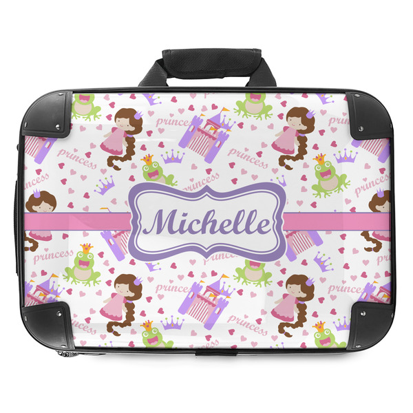 Custom Princess Print Hard Shell Briefcase - 18" (Personalized)