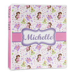 Princess Print 3-Ring Binder - 1 inch (Personalized)