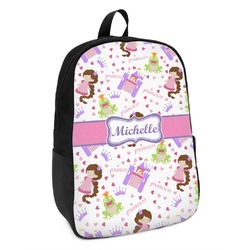 Princess Print Kids Backpack (Personalized)