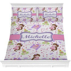 Princess Print Comforter Set - Full / Queen (Personalized)