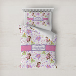 Princess Print Duvet Cover Set - Twin (Personalized)