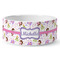 Princess Print Ceramic Dog Bowl - Medium - Front