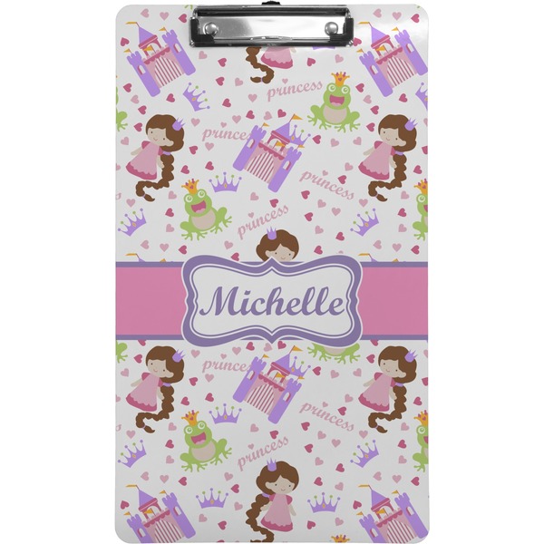 Custom Princess Print Clipboard (Legal Size) (Personalized)