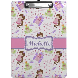 Princess Print Clipboard (Letter Size) (Personalized)