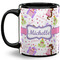 Princess Print Coffee Mug - 11 oz - Full- Black